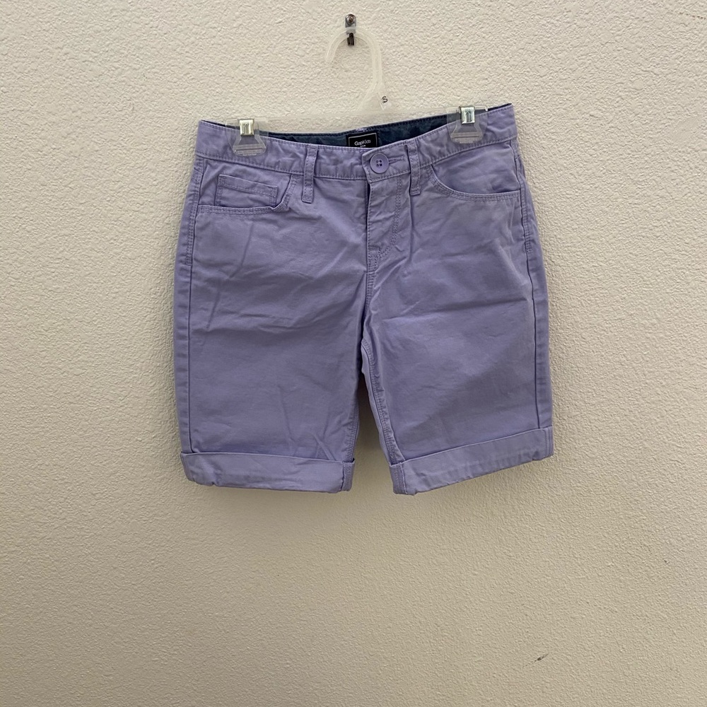 Lavender Bermuda Shorts